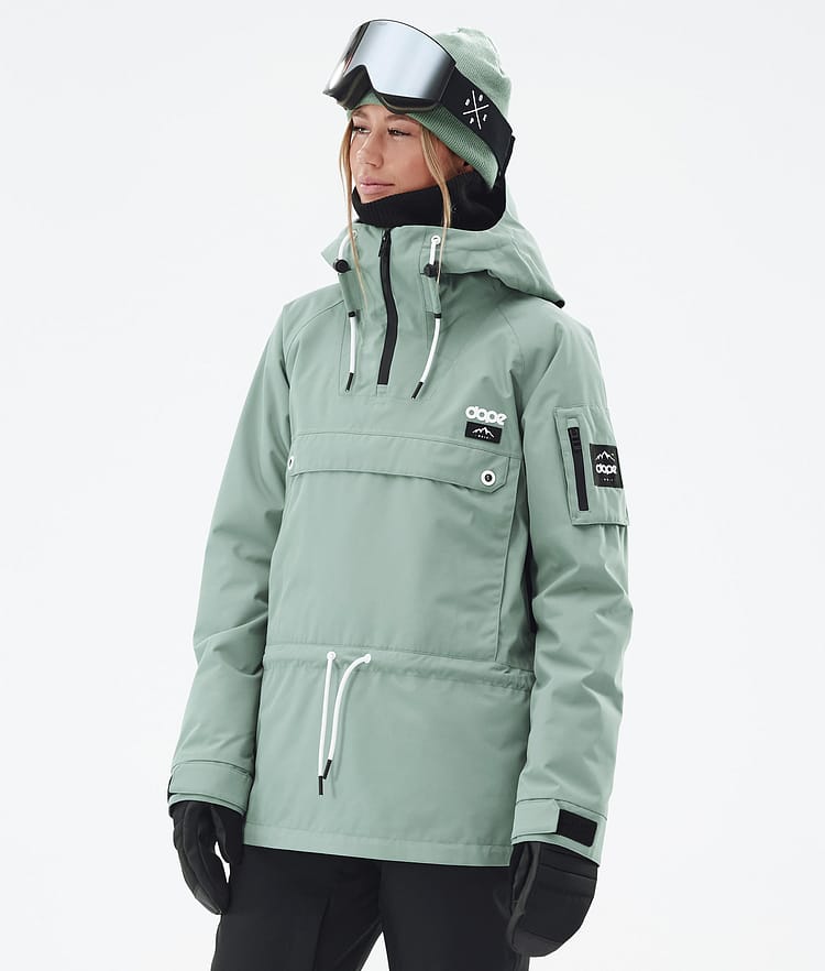 Dope Annok W Snowboard Jacket Women Faded Green, Image 1 of 8