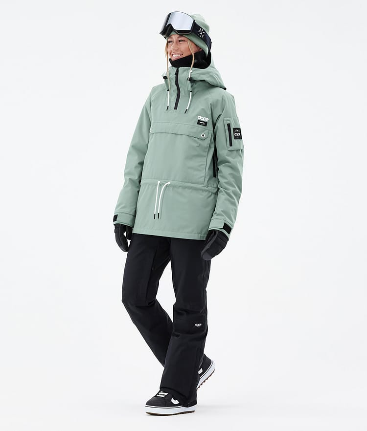 Dope Annok W Snowboard Jacket Women Faded Green, Image 3 of 8