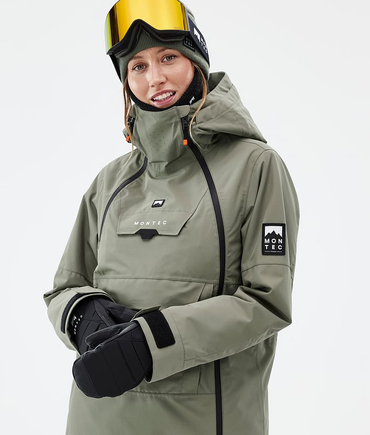 Montec Doom W Snowboard Jacket Women Greenish, Image 2 of 11