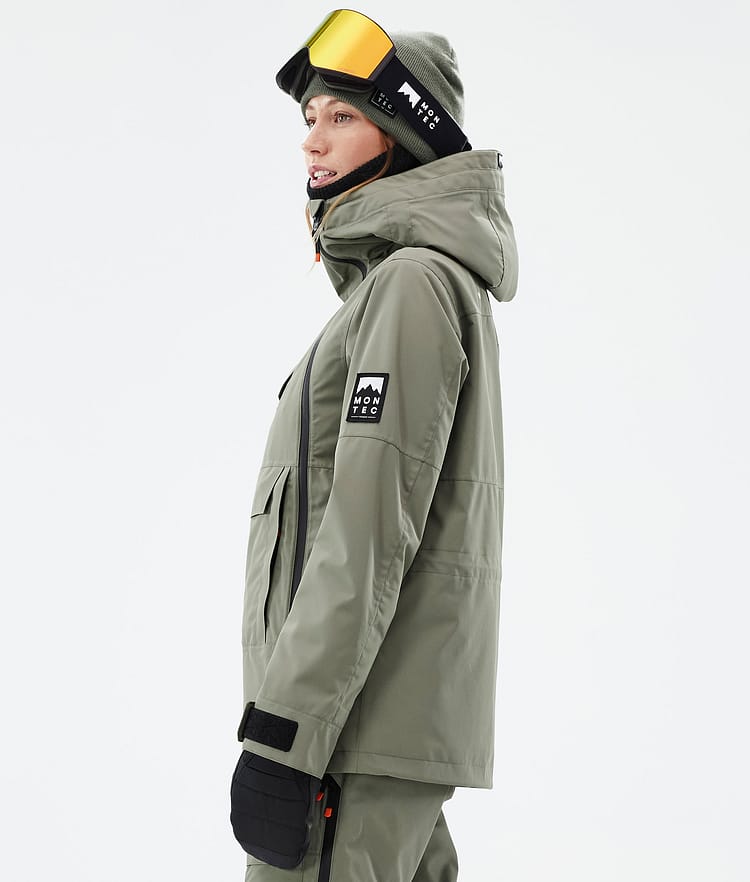 Montec Doom W Snowboard Jacket Women Greenish, Image 6 of 11
