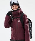 Montec Fawk W Snowboard Jacket Women Burgundy, Image 2 of 10