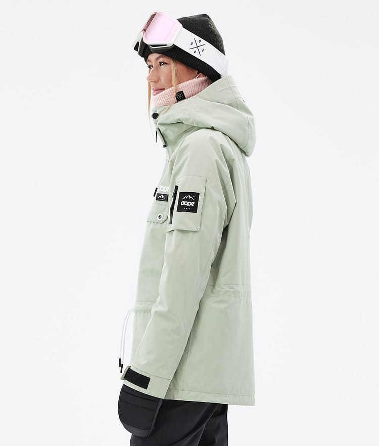 Dope Annok W Snowboard Jacket Women Soft Green, Image 6 of 9