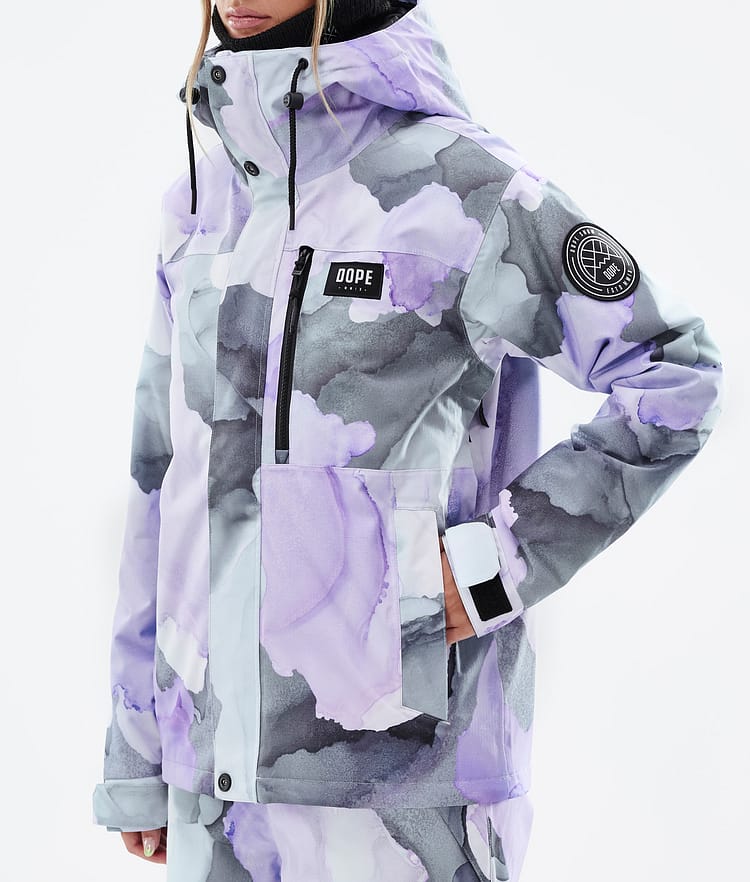 Dope Blizzard W Full Zip Snowboard Jacket Women Blot Violet, Image 8 of 10