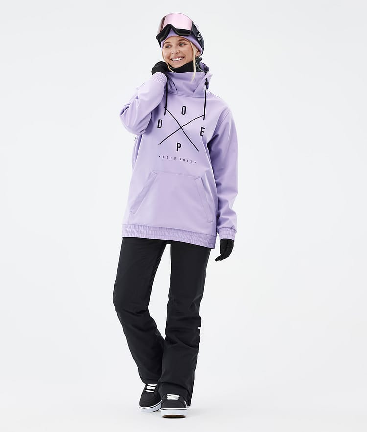 Dope Yeti W Snowboard Jacket Women 2X-Up Faded Violet, Image 3 of 7