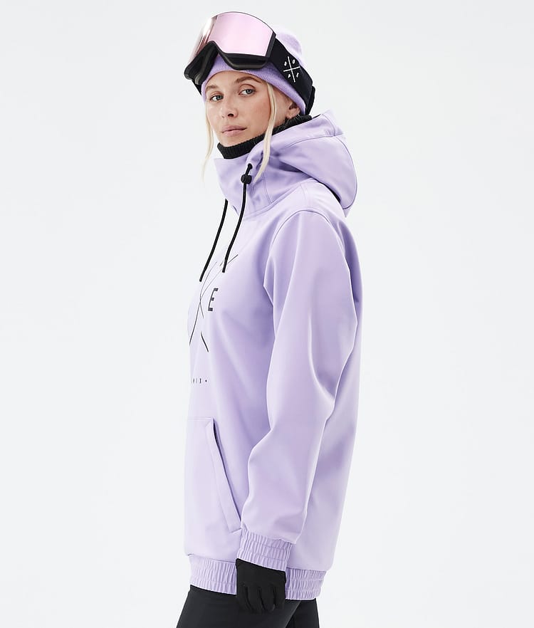 Dope Yeti W Snowboard Jacket Women 2X-Up Faded Violet, Image 6 of 7
