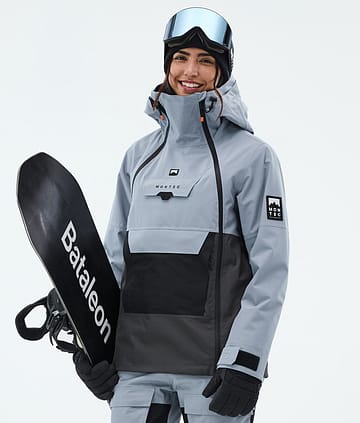 Montec Doom W Snowboard Jacket Soft Blue/Black/Phantom