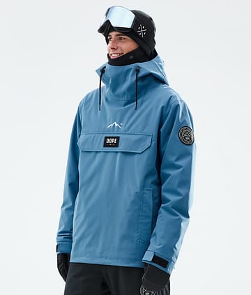 Dope Blizzard Snowboard Jacket Blue Steel
