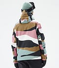 Dope Blizzard W Full Zip Snowboard Jacket Women Shards Gold Muted Pink, Image 6 of 9