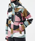 Dope Blizzard W Full Zip Snowboard Jacket Women Shards Gold Muted Pink, Image 7 of 9