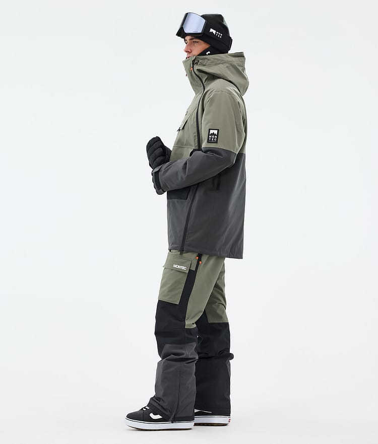 Montec Doom Snowboard Jacket Men Greenish/Black/Phantom, Image 4 of 11