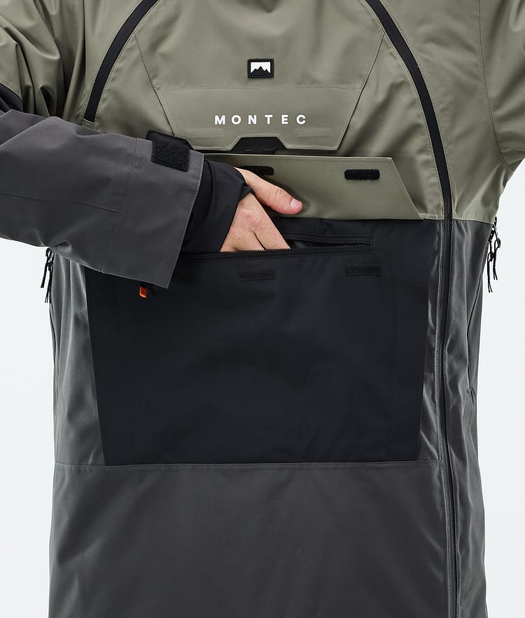 Montec Doom Snowboard Jacket Men Greenish/Black/Phantom, Image 9 of 11