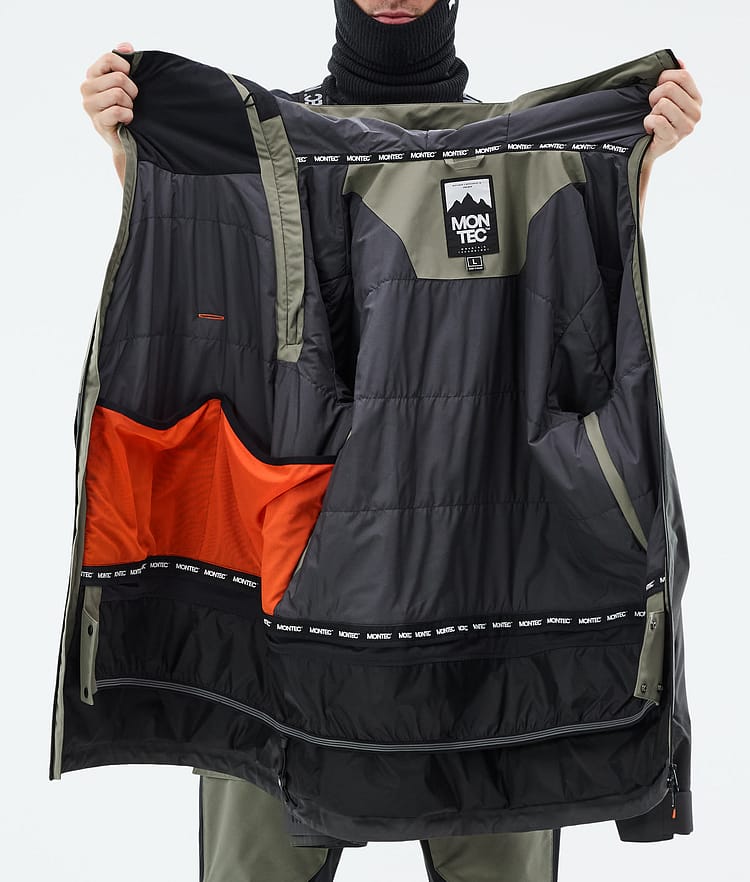 Montec Doom Snowboard Jacket Men Greenish/Black/Phantom, Image 11 of 11