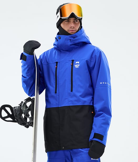 Montec Fawk Snowboard Jacket Men Cobalt Blue/Black