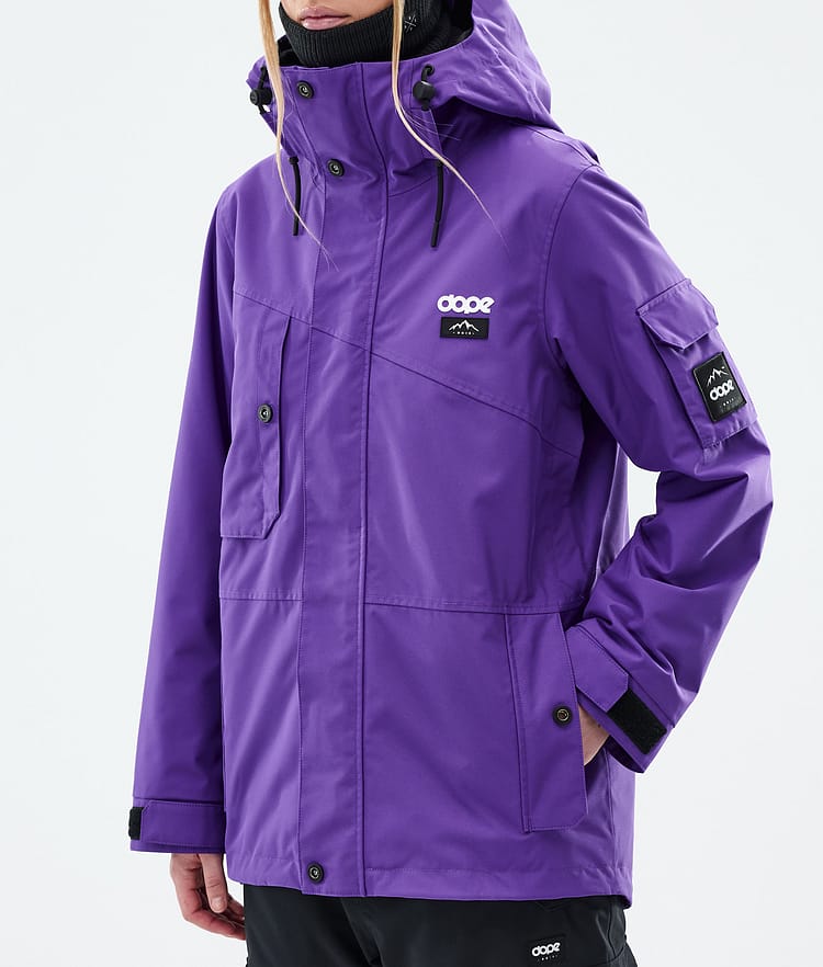 Dope Adept W Snowboard Jacket Women Vivid Purple, Image 8 of 10
