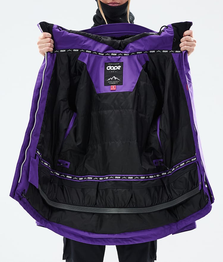Dope Adept W Snowboard Jacket Women Vivid Purple, Image 9 of 9