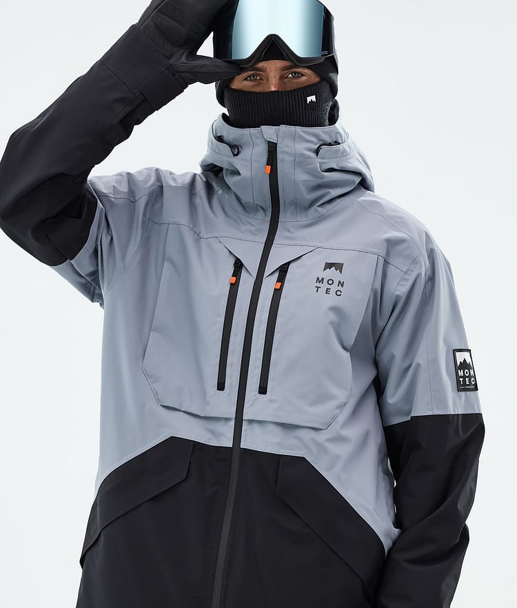 Montec Arch Snowboard Jacket Men Soft Blue/Black, Image 2 of 10