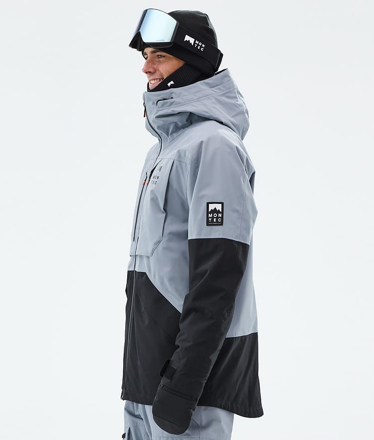 Montec Arch Snowboard Jacket Men Soft Blue/Black, Image 6 of 10