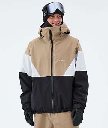 Dope Spartan Snowboard Jacket Sport Stone/Light Grey/Black