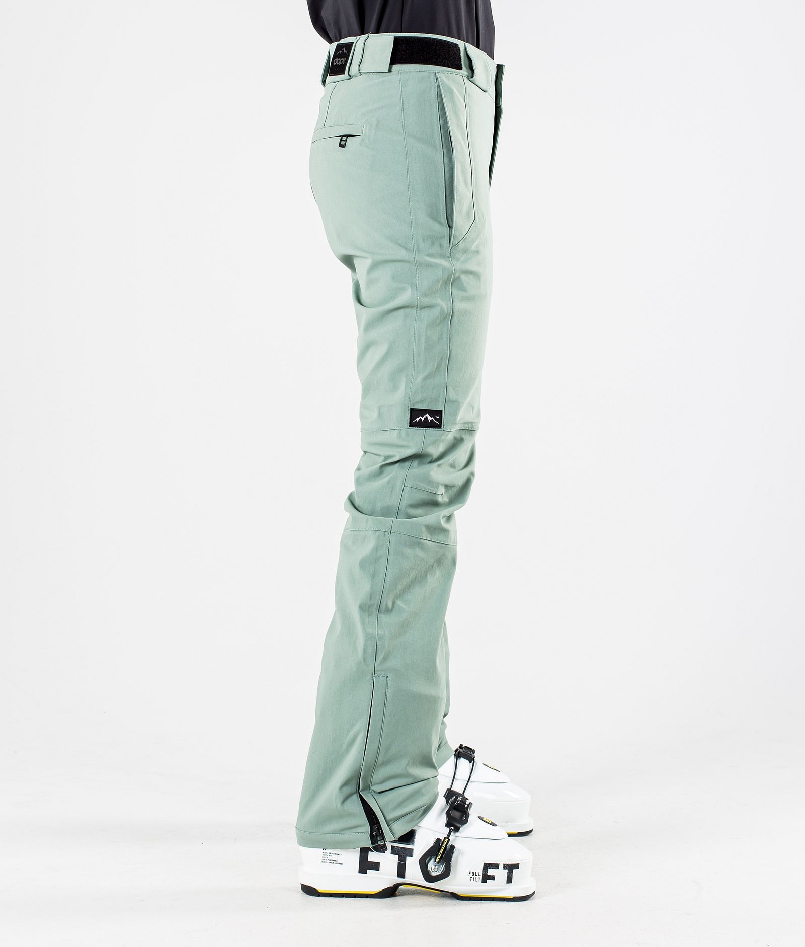 Dope Con W 2020 Pantalon de Ski Femme Faded Green, Image 2 sur 5