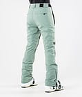 Dope Con W 2020 Pantalon de Ski Femme Faded Green, Image 3 sur 5