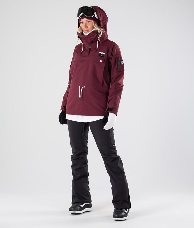 Dope Annok W 2019 Chaqueta Snowboard Mujer Burgundy, Imagen 8 de 9