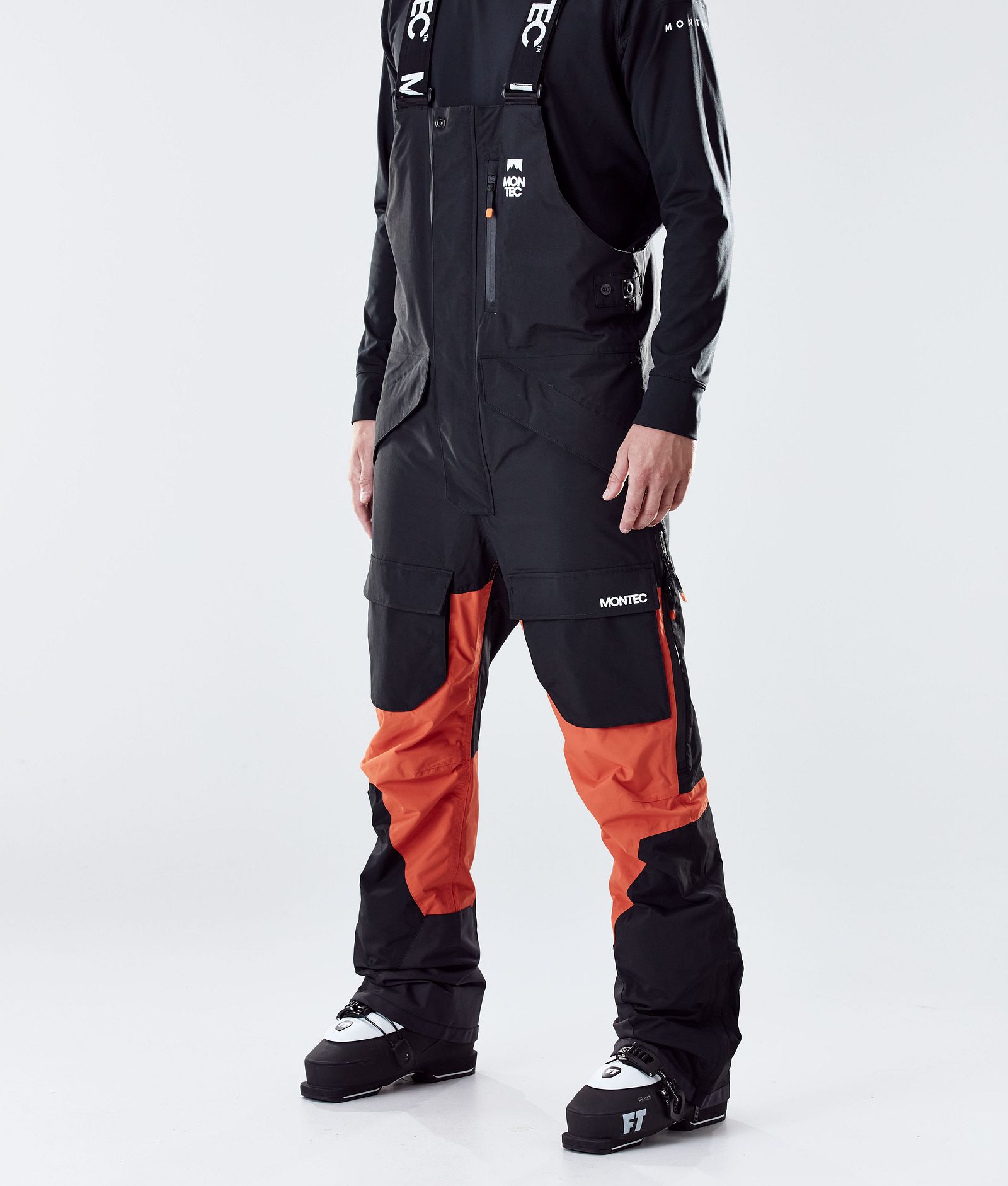 Montec Fawk 2020 Skihose Herren Black/Orange, Bild 1 von 6