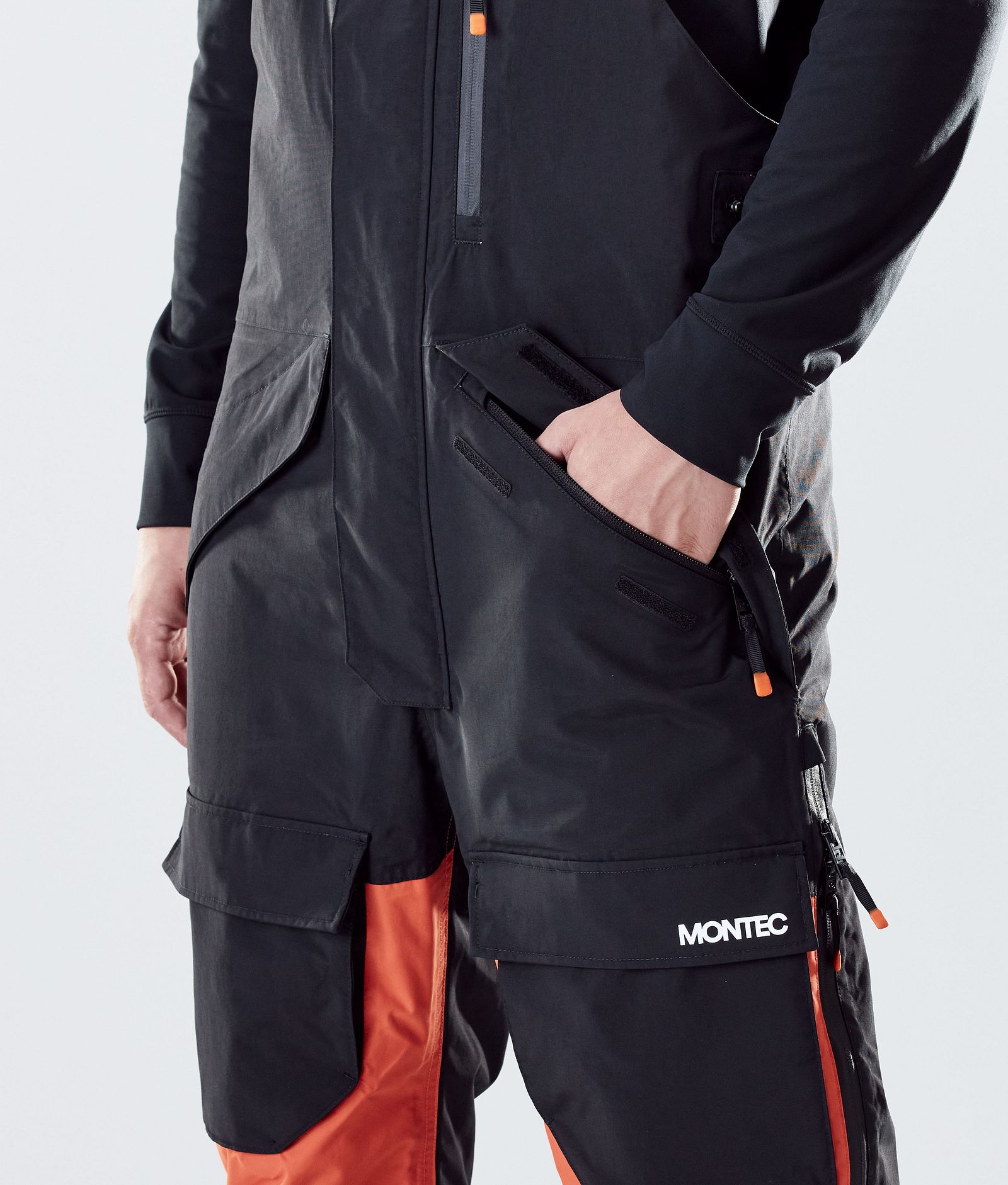 Montec Fawk 2020 Skihose Herren Black/Orange, Bild 5 von 6