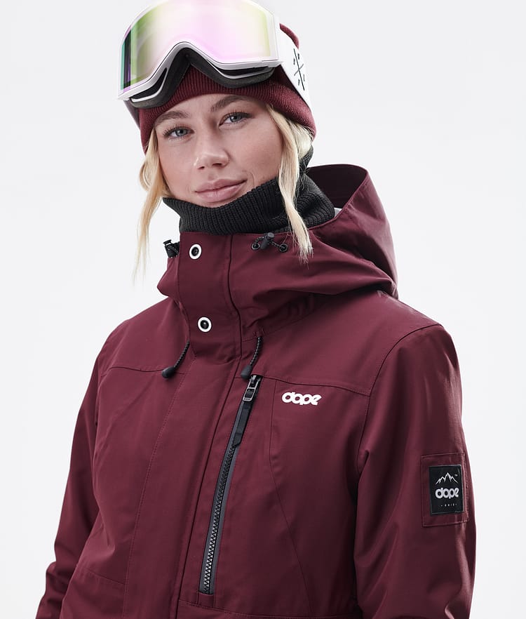 Dope Divine W Ski jas Dames Burgundy, Afbeelding 2 van 9