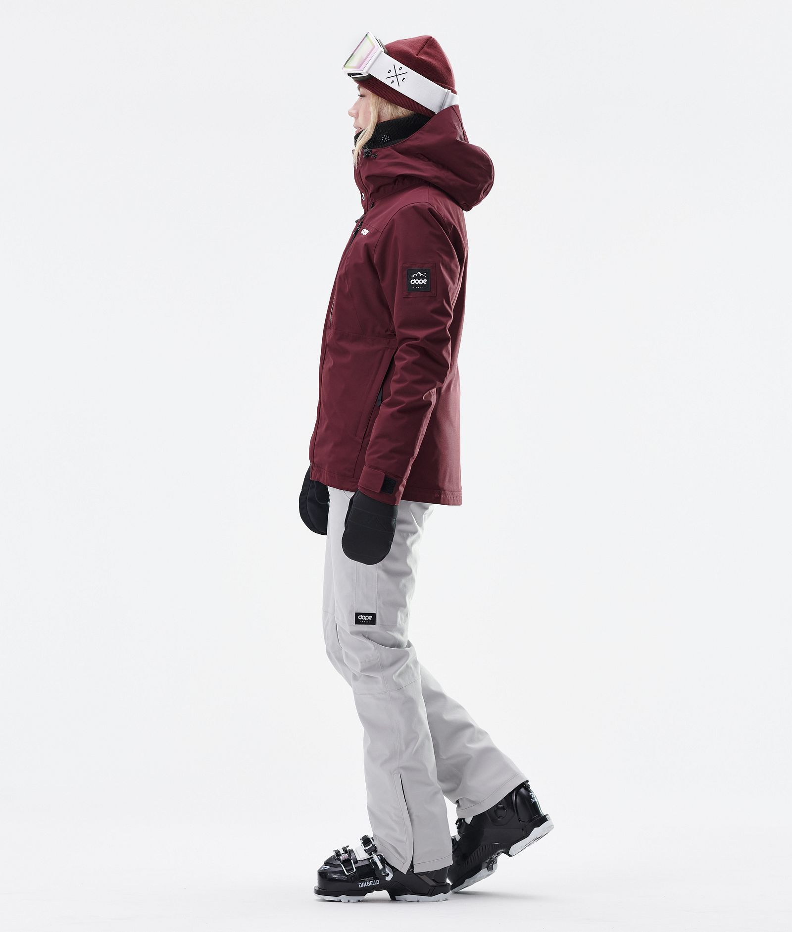 Dope Divine W Ski jas Dames Burgundy, Afbeelding 8 van 9