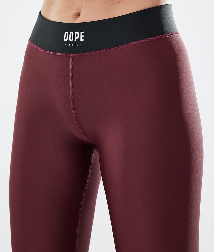 Dope Razor Legginsy Kobiety Burgundy, Zdjęcie 7 z 9