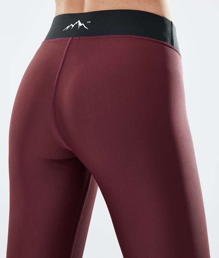 Dope Razor Legginsy Kobiety Burgundy, Zdjęcie 8 z 9