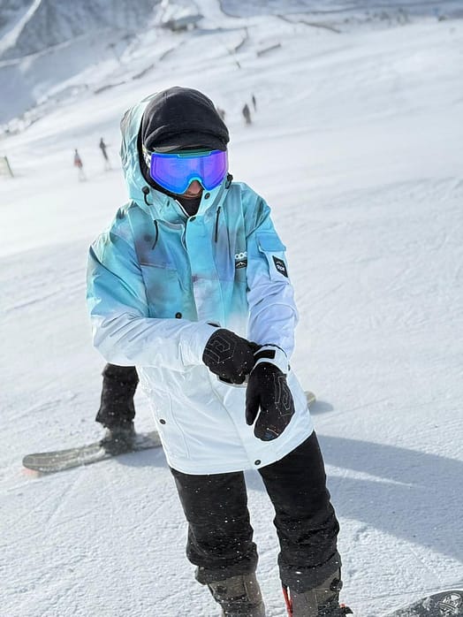 Customer @bienvenidoaguado in Dope Adept Snowboard Jacket Men Surf