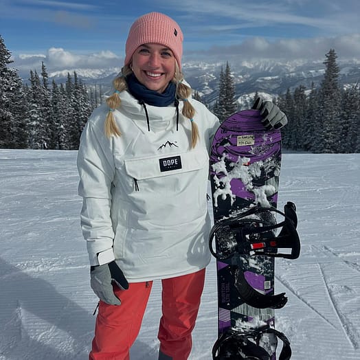 Cliente @grace_baasch in Dope Blizzard W Giacca Snowboard Donna Whitish