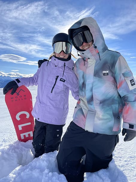 Cliente @lucky_l.u.c in Dope Blizzard W Full Zip Giacca Snowboard Donna Faded Violet