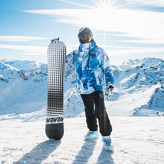 Cliente @mathis_mbs in Dope Blizzard Full Zip Giacca Snowboard Uomo Spray Blue Green