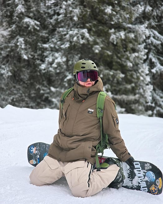 Customer @m_mustachee in Dope Adept Snowboard Jacket Men Olive Green