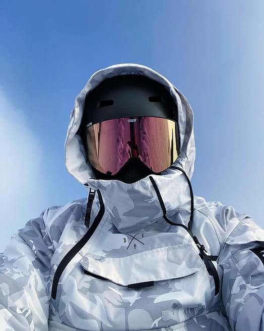 Cliente @gioguariscoreal en Dope Sight Gafas de esquí Black/Champagne Mirror