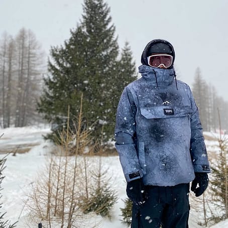 Customer @prettygoodteo in Dope Blizzard Ski Jacket Men Dirt