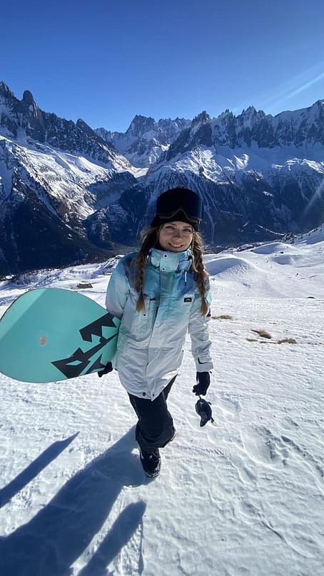 Zákazník @katrine_isakova v Dope Adept W Bunda na Snowboard Dámské Surf