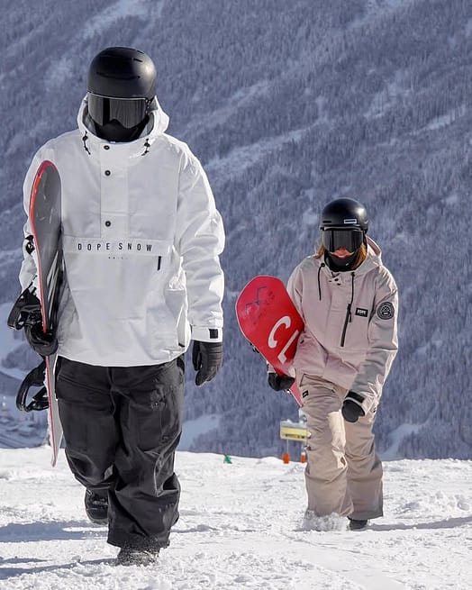 Cliente @lucky_l.u.c in Dope Blizzard W Full Zip Giacca Snowboard Donna Sand