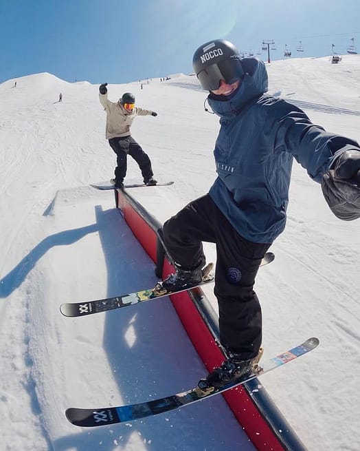 Cliente @baumgartner_sam en Dope Blizzard Pantalones Snowboard Hombre Black