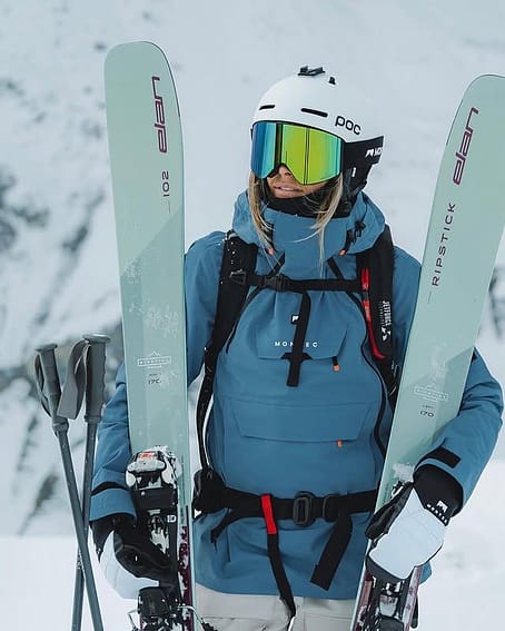 Cliente @vickanwahlen en Montec Doom W Chaqueta Snowboard Mujer Blue Steel