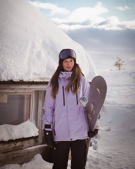Cliente @kamila_novak en Montec Fawk W Chaqueta Snowboard Mujer Faded Violet