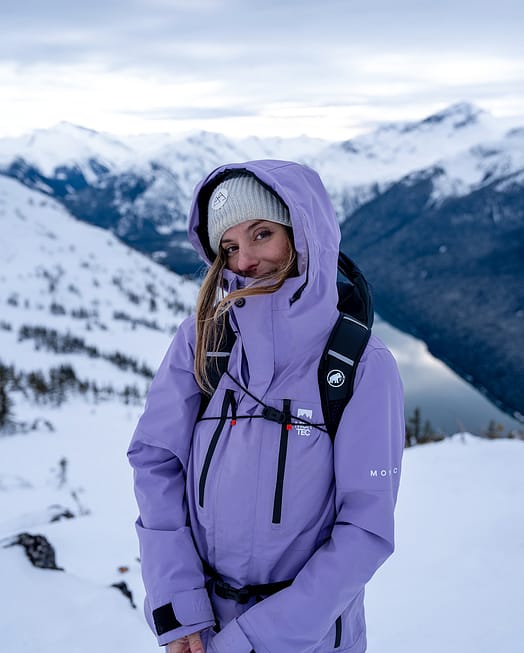 Cliente @wandering_withdirtyfeet en Montec Fawk W Chaqueta Snowboard Mujer Faded Violet