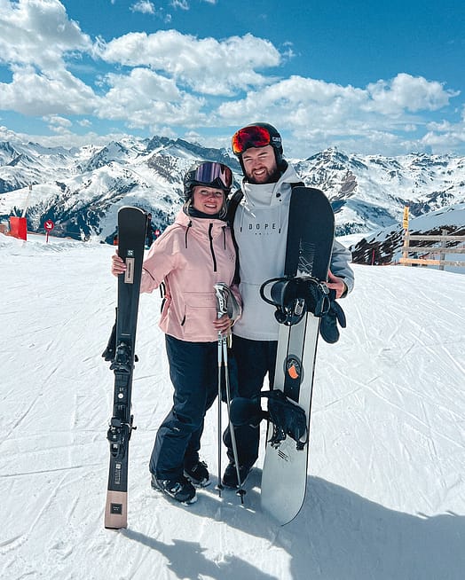 Cliente @sndx.95 in Dope Cyclone W Giacca Snowboard Donna Soft Pink