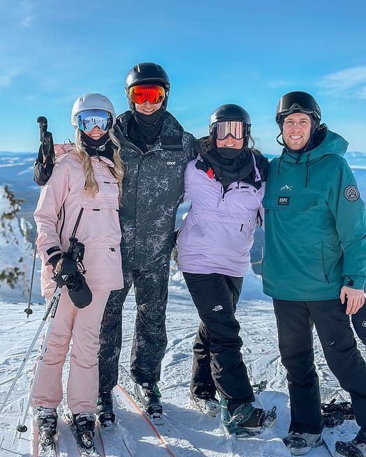 Klient @livwestlake w Dope Akin W Kurtka Snowboardowa Kobiety Soft Pink