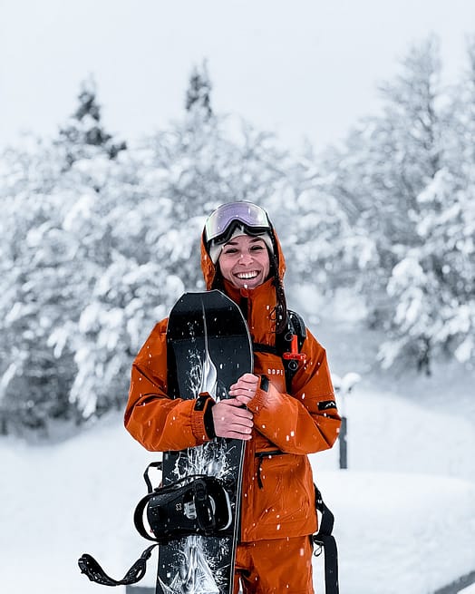 Cliente @skvikskvik en Dope Vertex W Chaqueta Snowboard Mujer Burned Orange