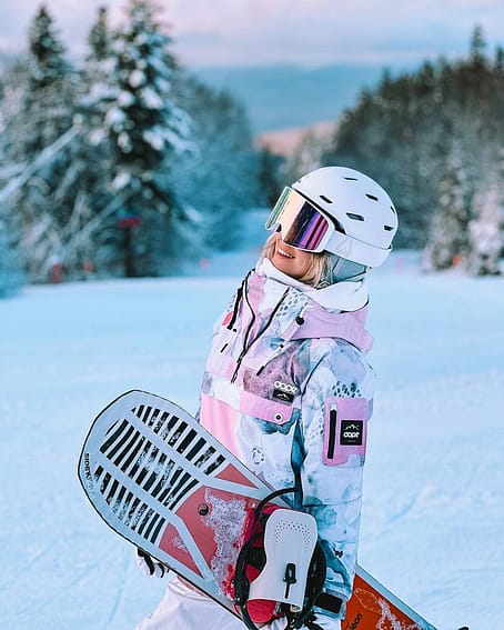 Cliente @liliavalerie en Dope Annok W Chaqueta Snowboard Mujer Washed Ink