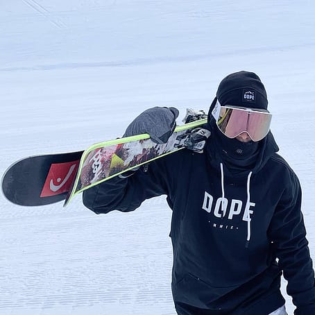 Cliente @gioele_mari en Dope Yeti 2021 Chaqueta Snowboard Hombre Capital Black