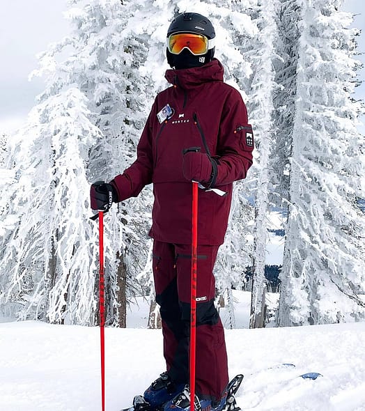 Cliente @joshua.a.dewitt en Montec Anzu Chaqueta Snowboard Hombre Burgundy